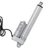 12V Linear Actuator, 152.4mm Stroke IP65 Waterproof Linear Actuator, 3000N 5mm/s Motion Actuators with Mounting Brackets for Solar Trackers,