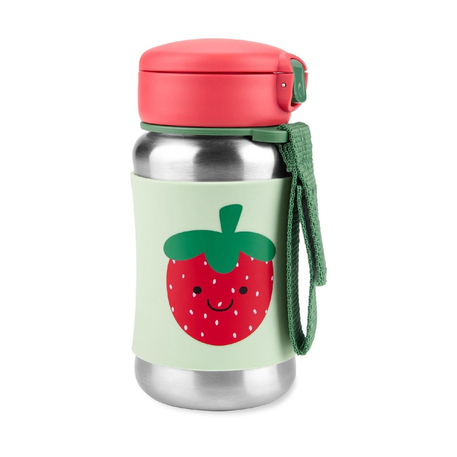 

Кувшин из нержавеющей стали в стиле Spark с соломенной клубникой красный