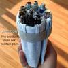 11-Pen Capacity Felt Roll-Up Pen Curtain, Multifunctional Storage Bag for Pens & Brushes