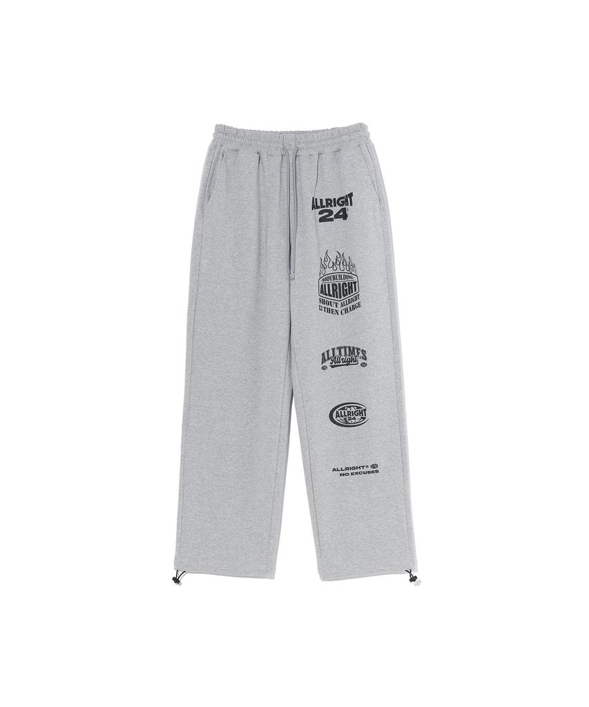 Freedom Allright X 3 Sweatpants (Gray)