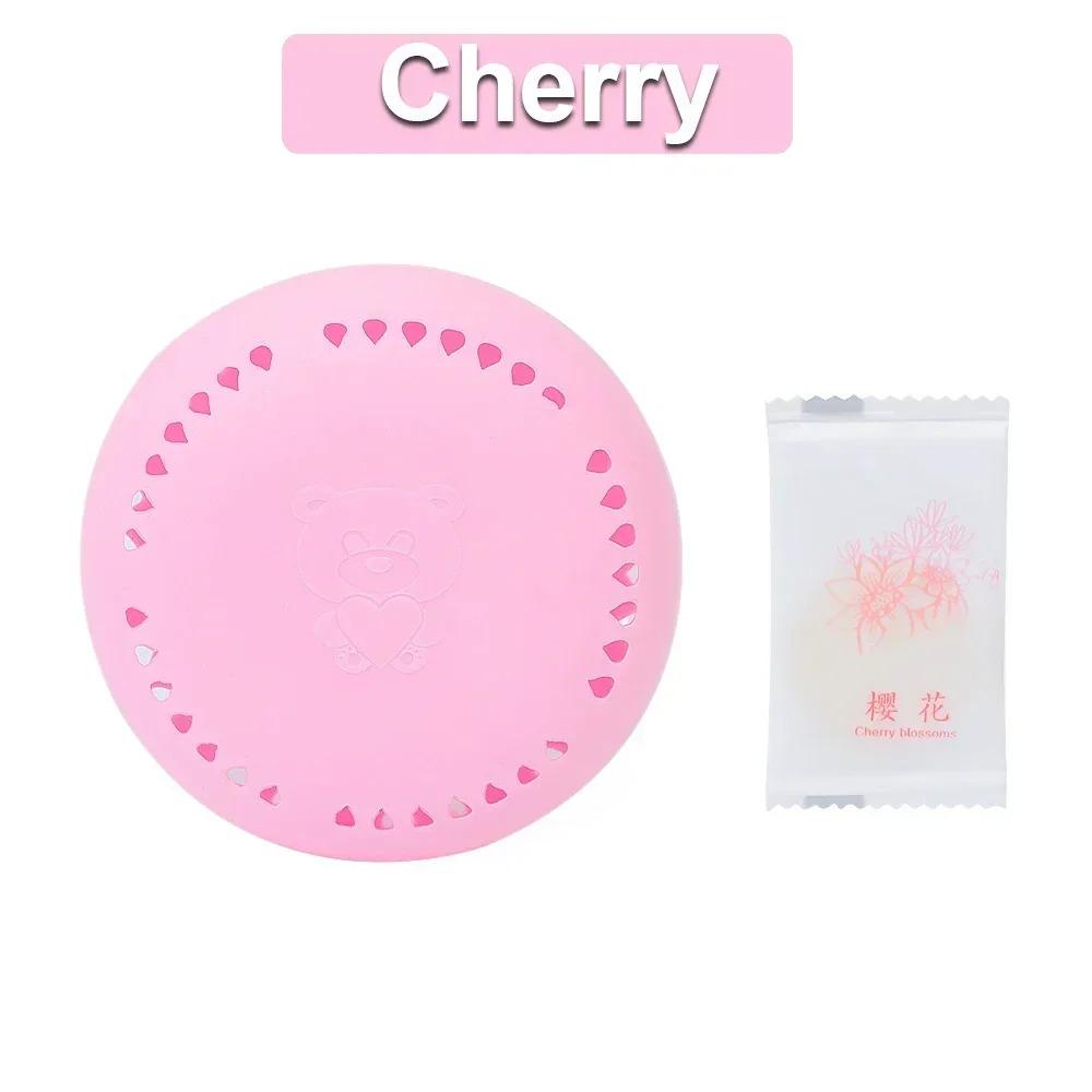 12 SETs Car Air Fresheners Toilet Aromatherapy Long Lasting Deodorization Round Solid Air Freshener Car Interior Accessories