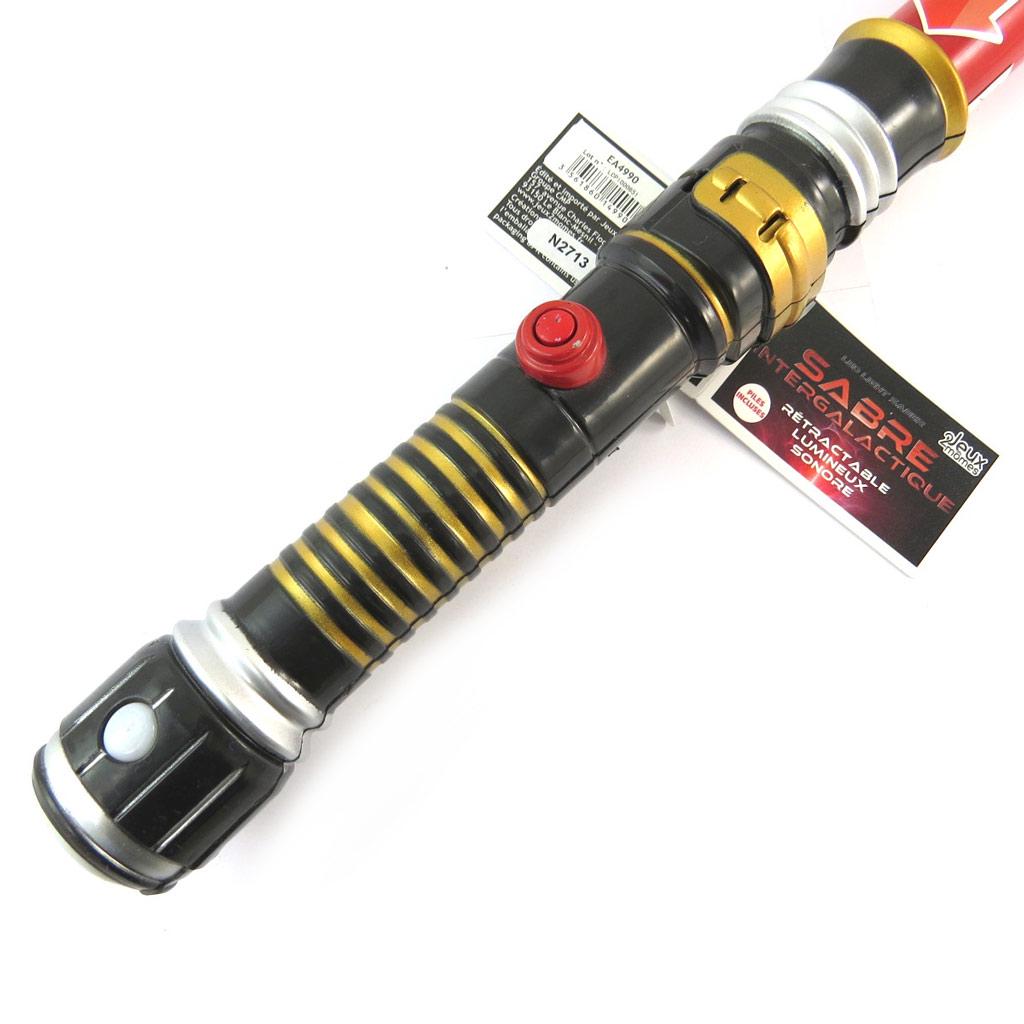 Les Trésors De Lily [N2713] - Red 'Jedi' Led Sabre - 82 Cm