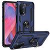 Luxury Armor Shockproof Case for OPPO A16 A16S A32 A72 A52 A53 A54 A55 A74 A5 A3S A5S A7 Reno 6 5Z Metal Ring Holder Phone Cover