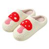 Cotton Slippers Autumn and Winter Cute Strawberry Indoor Home Couple Soft Sole Warm Plush Bag Head Shoes