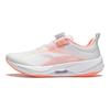 Li Ning Kids Ultra Light 21 Comfortable Simple Non-Slip Shock Absorbing Breathable Low Top Running Shoes Kids Running Shoes White Pink YKFU034-6