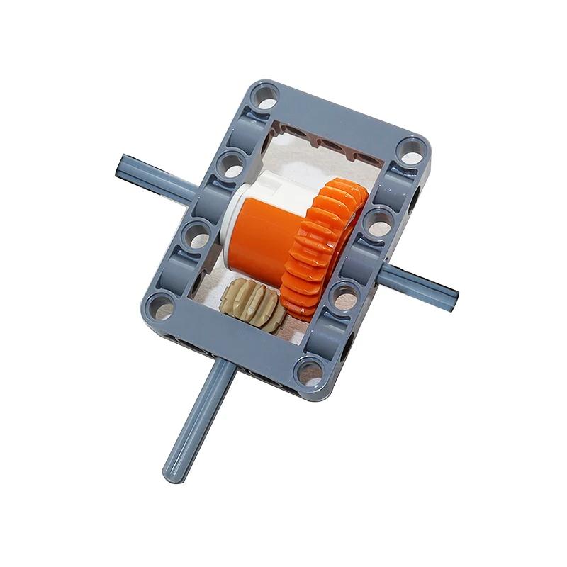 

Non-Toxic Building Blocks Drive Car Front Back Suspension Steering System Differential Gears Self-Locking Bricks Moc Technical Parts