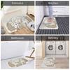 Hololive Kawaii Virtual Idol Non-Slip Carpet Shishiro Botan Angry Doormat Bedroom Kitchen Mat Welcome Decoration Rug