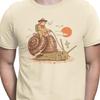 Funny Sloth T Shirt Weird Western T-shirt Desert Animals Tee