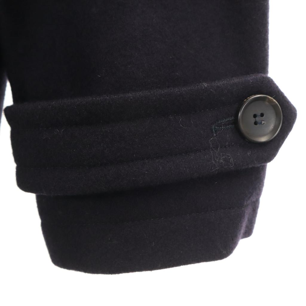 TED BAKER British wool blend pea coat 5 Navy Men's Used