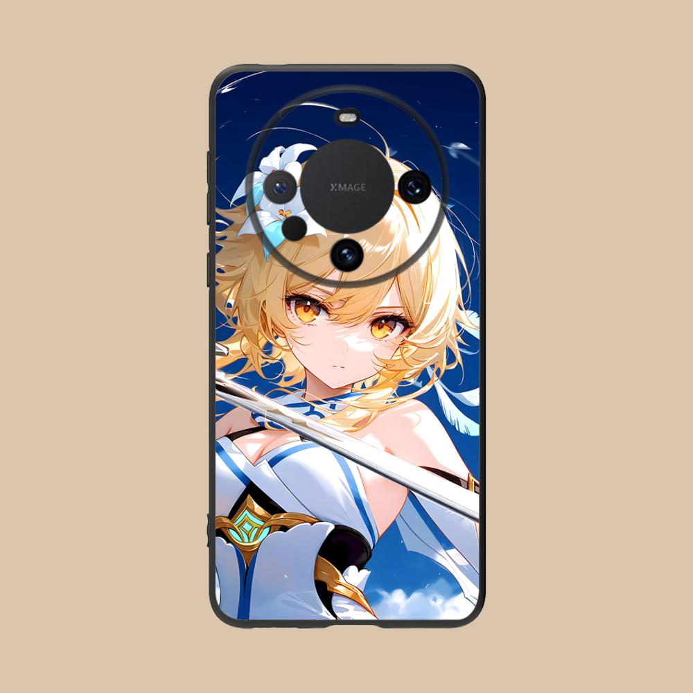 

Game GI Lumine Matte TPU Mobile Phone Case for Huawei Mate 60 50 40 30 20 10 Pro Plus Lite E 5G Colorful Printing Cover Huawei Mate 10 Lite
