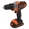 Perceuse visseuse sans fil 18V + 2 batteries 1,5Ah + chargeur - BLACK&amp;DECKER - MT218KB-QW - Avec mallette de transport