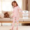 DEESHA Girls' Padded Thermal Underwear Set