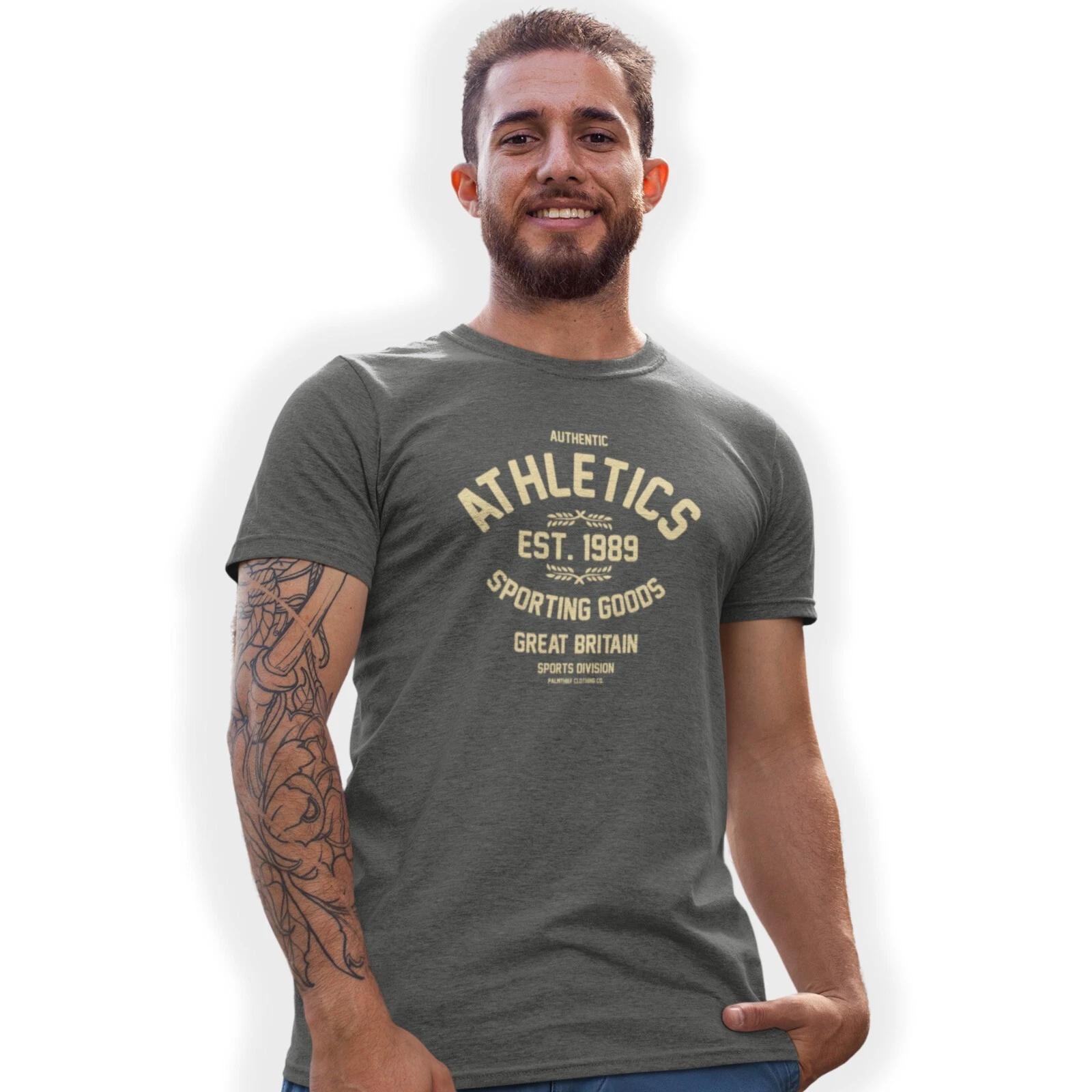 Authentic Athletics Hand Printed T-Shirt Birthday Gift 2XL