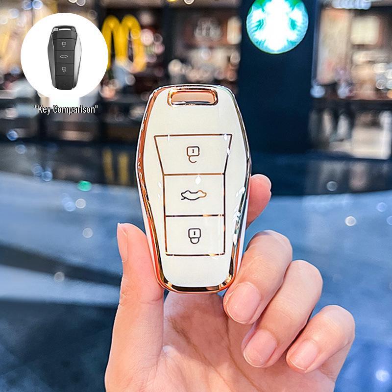 

Compatible Key Case for JAC Yiwei 3, Aipao T, Sihao e10x, Huaxianzi X8Plus, and Car A5 Models (2023)