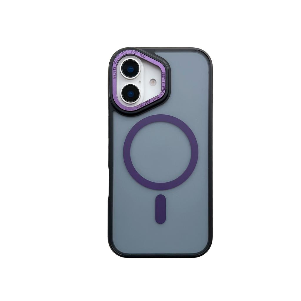 17 Applicable to iPhone17 two-color Phantom 17promax skin-sensitive magnetic ring 16 Apple 16promax mobile phone case