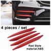 For Mercedes Benz E Class W213 Sport E260 E300 2016 2017 2018  Car Accessories Front Fog Lamp Strips Trim Cover Carbon Fiber