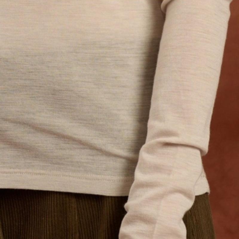 Bcbg Turtleneck Wool Sleeve Jersey B5w9x440