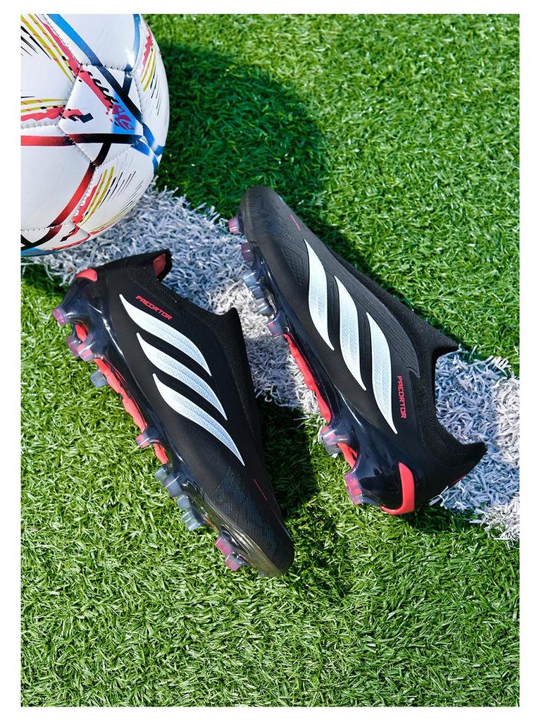 Messi Low-Top Long Spike Soccer Shoes for Men & Women - Adult Artificial Turf Training, Autumn/Winter