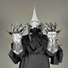 Nazgul Costume Halloween Outfit Ringwraith Robes Rider Costume Gowns Ring Wraith Cosplay Witch King of Angmar Medieval Armor Gift