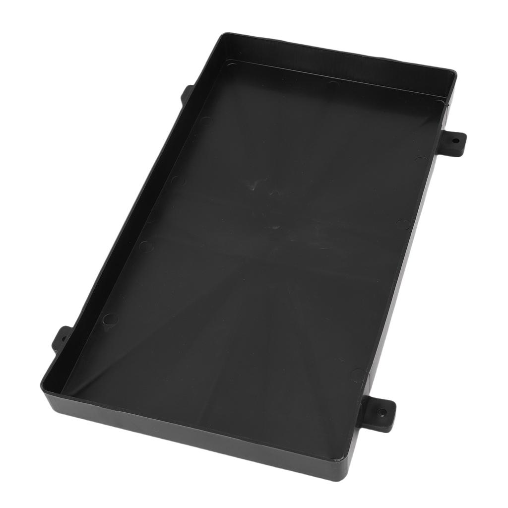 Marine Battery Tray 12V Boat Battery Holder with Hold Down Strap for RV Trailer Yatch L(330 X 184mm 12.99 X 7.24in)