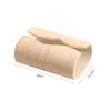 1Pc Simple Style Vintage Cave Stone Tissue Box Resin Coffee Table Napkin Paper Organizer Box Bathroom Living Room Decoration