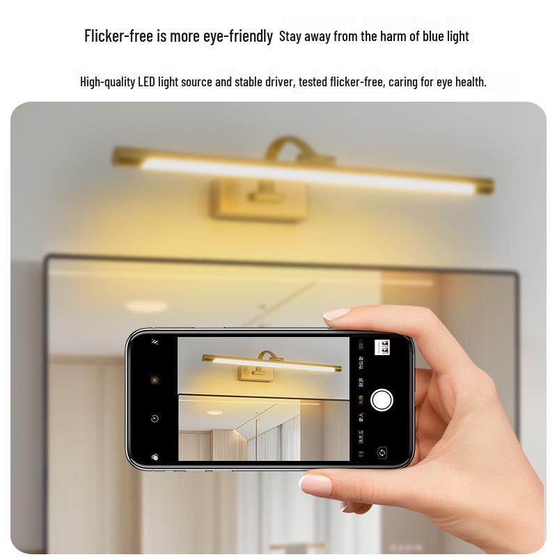 Modern Minimalist LED Vanity & Picture Light for Bathroom Mirror