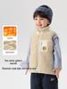 European Boy's Reversible Plush Vest - New Autumn/Winter Style for Toddlers and Children, Plus Velvet for Extra Warmth.
