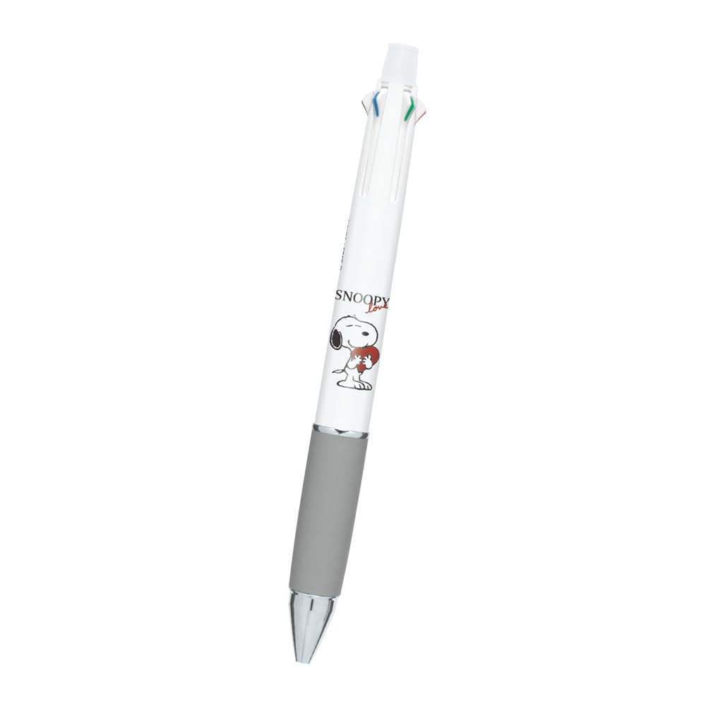 

Kamio Japan Snoopy Jetstream Multifunctional Pen Heart 302923 4&1 0.5