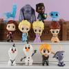 Frozen Figurine Set, 12 Pieces Multicolor PVC Toy Figures for Kids Ages 3+