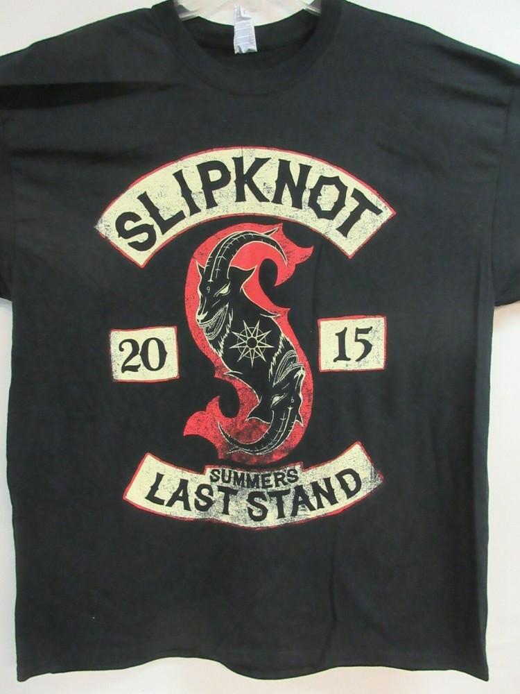 

SLIPKNOT OFFICIAL GOAT TAROT NA TOUR 2015 BAND CONCERT MUSIC 2XL / XXL Unisex T-Shirt XXL
