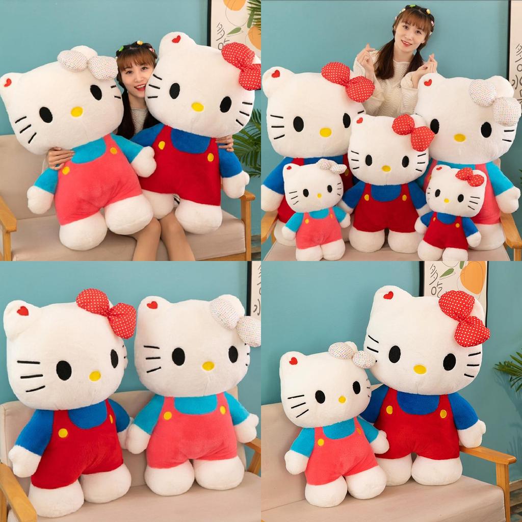 Adorable Kt Cat Plush Toy Cute Hello Kitty Stuffed Animal Doll For Girls In Pink 40cm To 80cm Sizes
