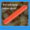 Anti-Spill Poultry Feeder: Long Trough for Feeding Chickens, Chicks, Ducks, & Geese; Spliceable Waterer Artifact for Farming.
