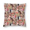 Blake Lively Gossip Girl Pillowcase Polyester Linen Velvet Pattern Zip Decorative Throw Pillow Case Sofa Cushion Case