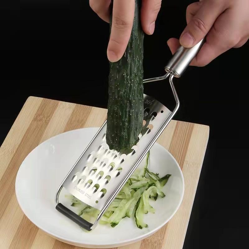 Aixiangru-Cheese Grater, Lemon Zest Vegetable Graters, Paring Knife, Home Gadgets, Kitchen Accessories, 304 Stainless Steel Push