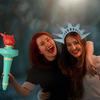 Statue of Liberty Torch Headband Novelty Hairhoop for Carnivals Party and Independence Day Cosplay Costume Accessories