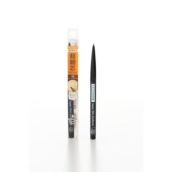 Cezanne Ultra Fine Eyebrow 02 Olive Brown 0.02g 0.9mm Pencil That Allows You Draw Each Hair Tail Eyebrow.