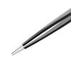 Basics High Precision Tweezers Hair Removal Case Black 4-Piece Set