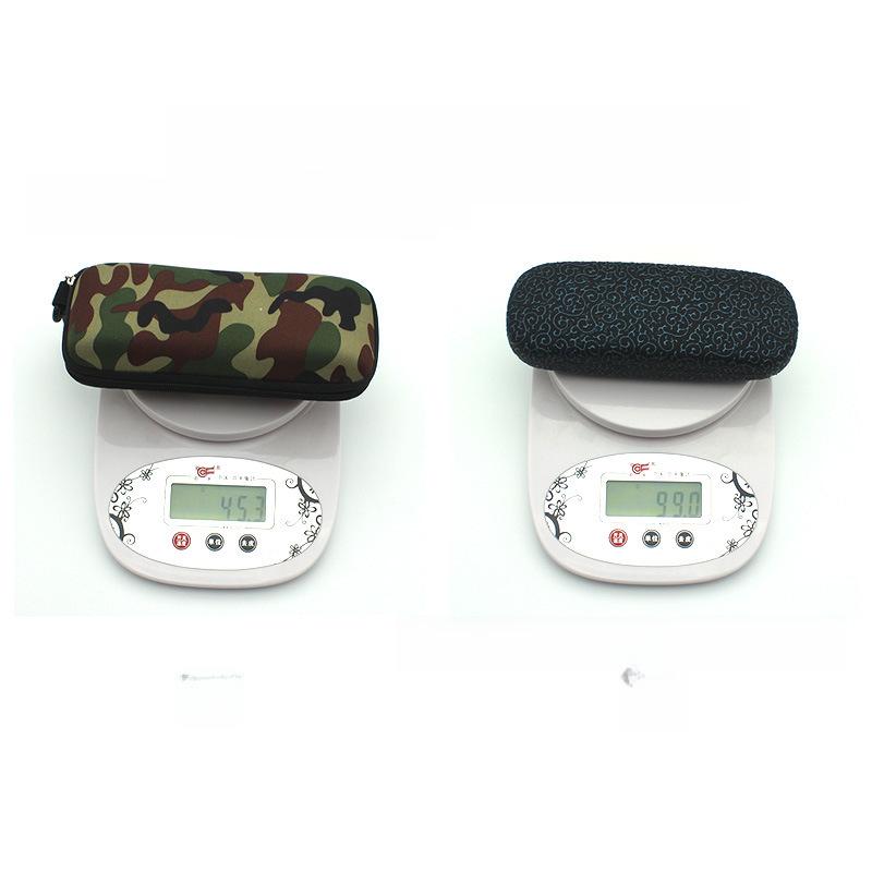 Velký měkký pouzdro na sluneční brýle z EVA se zipem a háčkem - Sportovní taška odolná proti tlaku