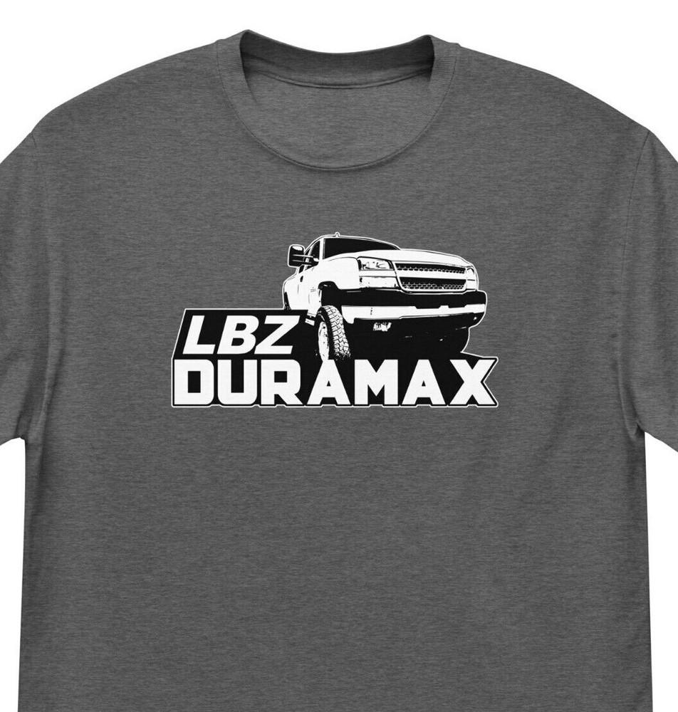 Футболка LBZ Duramax, Мужская футболка с дизельным грузовиком, Футболка Catey Silverado Унисекс XXXL
