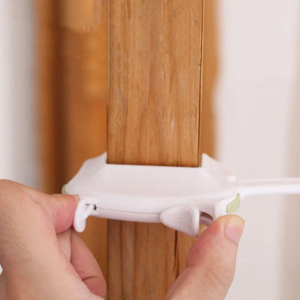 Easy To Install Child Proof Door Stop Anti-Pinch Door Lock Baby Safety Door Lock  Door Knobs