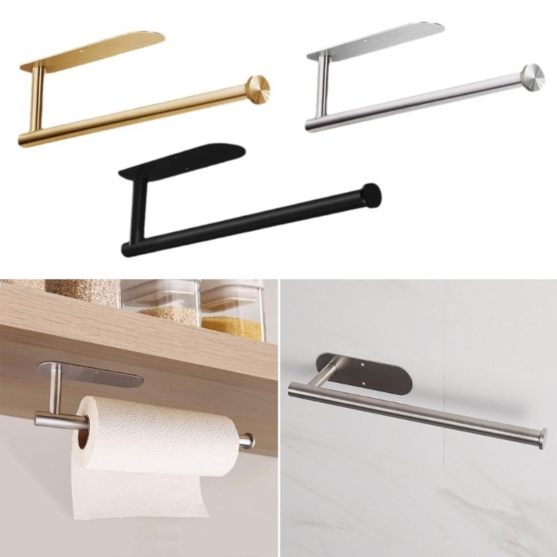 Magnetic Kitchen Paper Towel Holder Stainless Steel Magnetic Paper Towel Rack Kitchen Roll Holder with Strong Magnetic