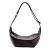 Niche retro lazy wind messenger bag women's winter new versatile simple commuter shoulder dumpling bag