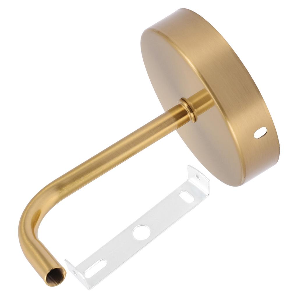 1Set Bedroom Lamp Pole Solid Metal Wall Light Accessory Reliable Lamp Hanging Stand for Home Light Mounting Solution