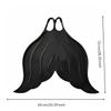Professional Swimming Fins Mermaid Monofin Silicone Rubber Aquatic Gear Swim
