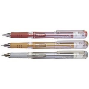 Penna a sfera in gel Pentel K230M, bronzo