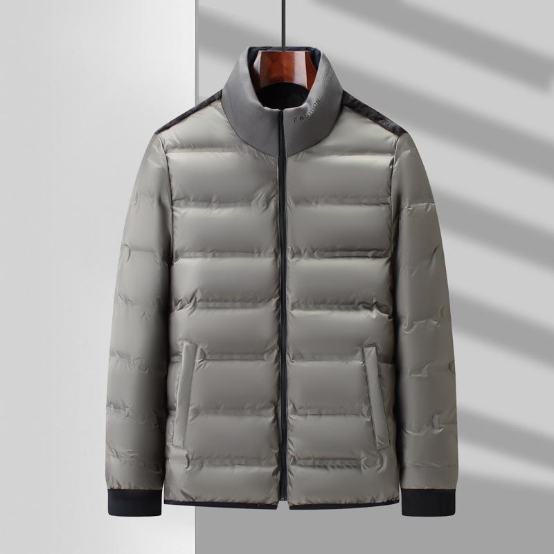 White Goose Down Down Jacket Men's New Winter Business Casual Removable Liner Thickened Down Jacket for Three Wears