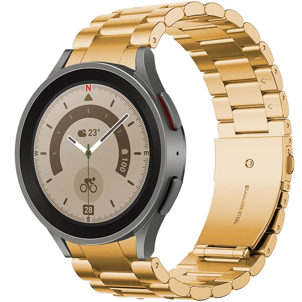 Metal Strap For Samsung Galaxy Watch 6 Classic 47mm 43mm 7/6/5/4 44mm 40mm Curved Interface Wristband Galaxy Watch Pro 45mm Band