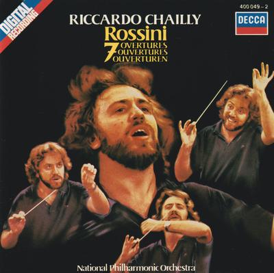 CD GIOACCHINO ROSSINI - Rossini: 7 Overtures / Chailly 4000492 Decca 1984 Germany Classical Used