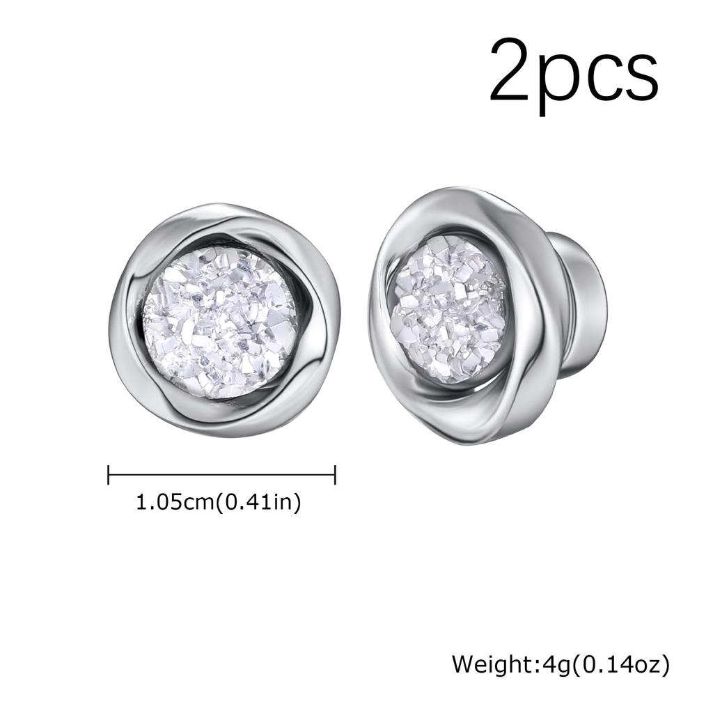 Non Piercing Magnetic Small Ear Clip for Men Women, High Quality Zircon Clip On Earrings, Fashion Jewelry Gifts