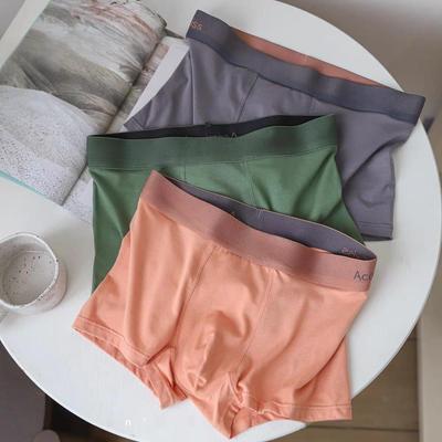 Cueca Boxer Masculina Plus Size Sem Costura Algodão Puro Grafeno Antibacteriana